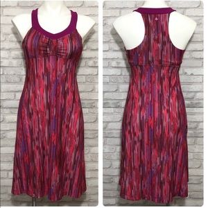 Prana racerback print dress